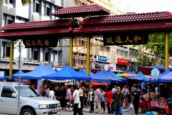 Marché du dimanche de Gaya Street